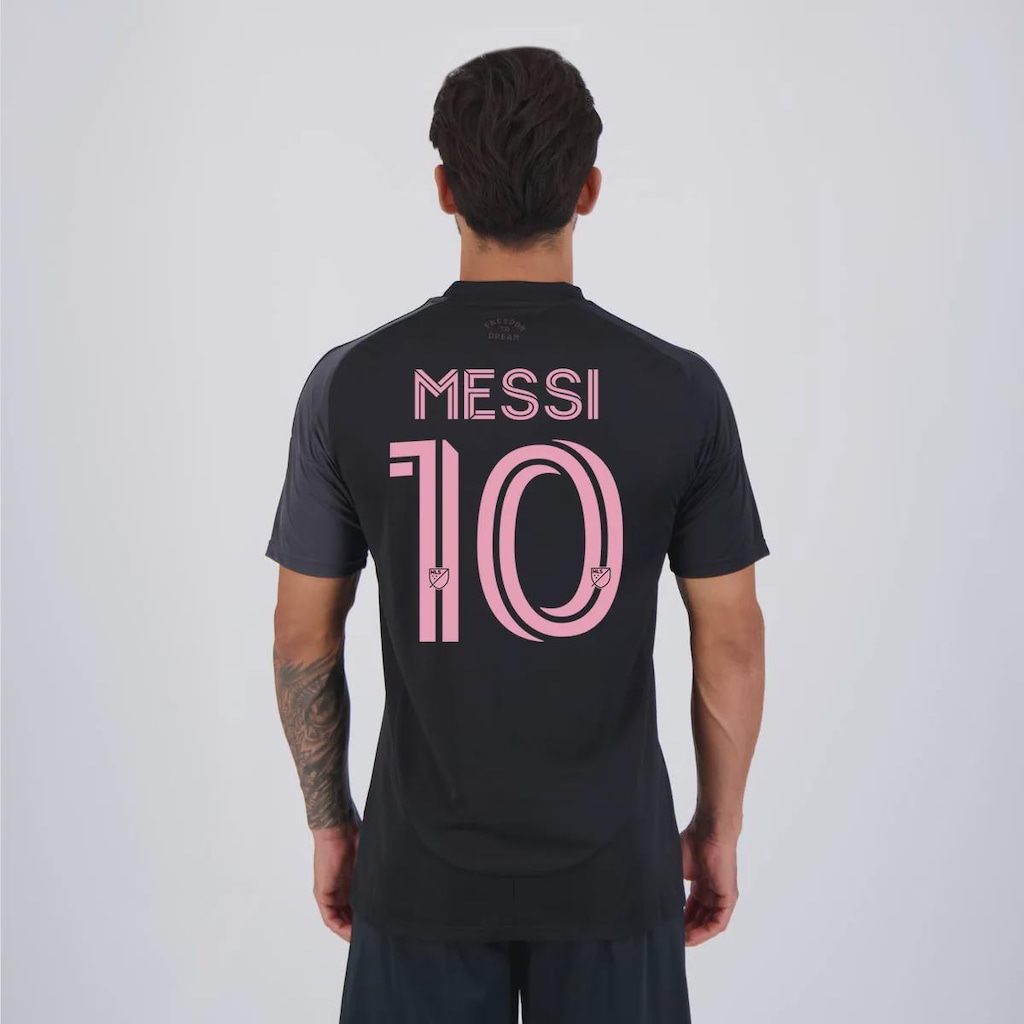 Camisa Inter Miami Away 25/26 10 Messi Adidas Masculina