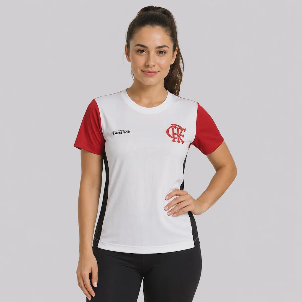 Camisa do Flamengo Riso - Feminina