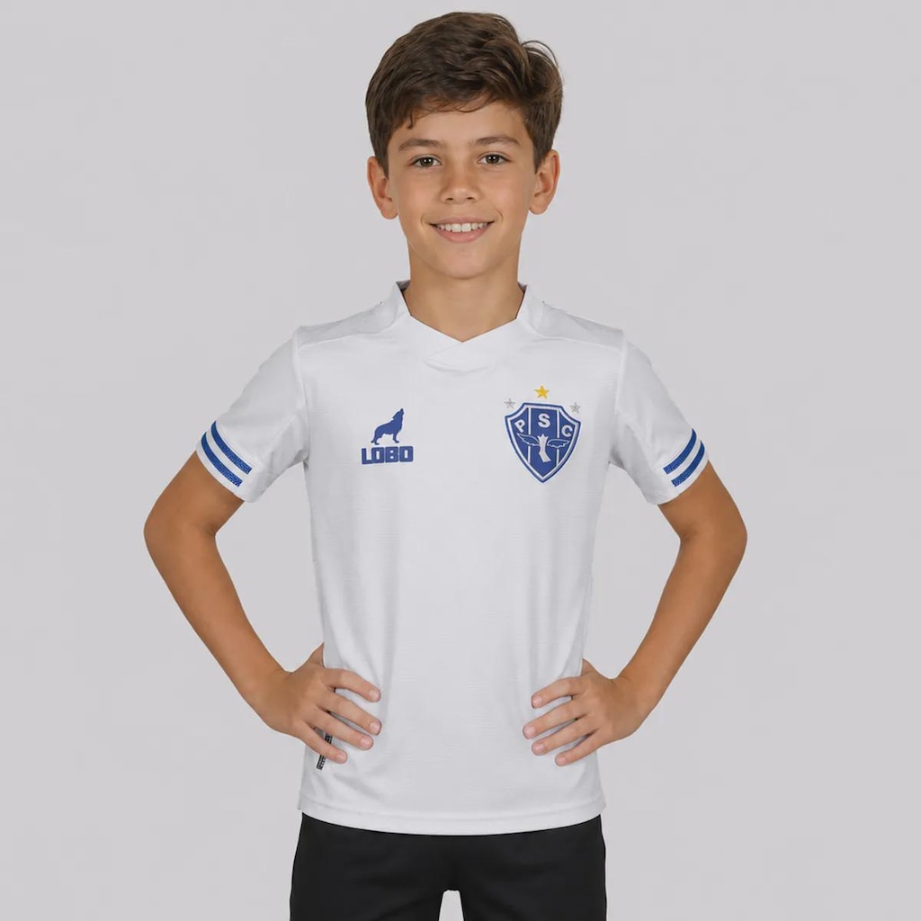 Camisa do Paysandu II 2026 Lobo - Infantil