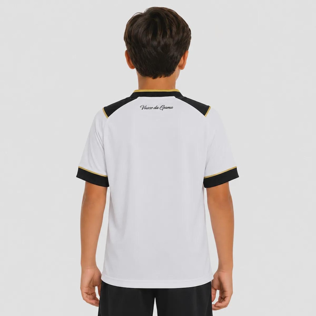Imagem 4 do produto Camisa do Vasco da Gama Nobre Cruz - Infantil