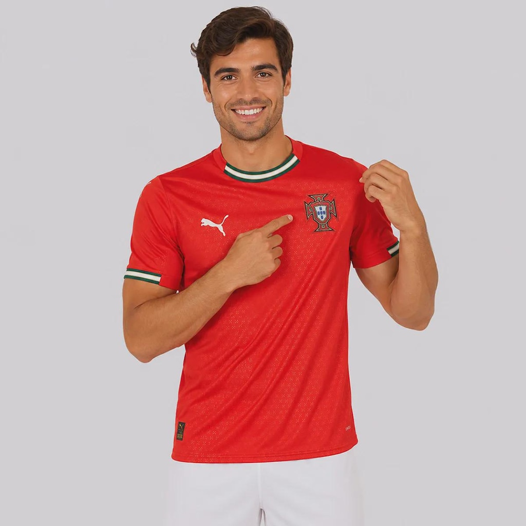 Imagem 4 do produto Camisa Puma Portugal Home 2025 - Masculina
