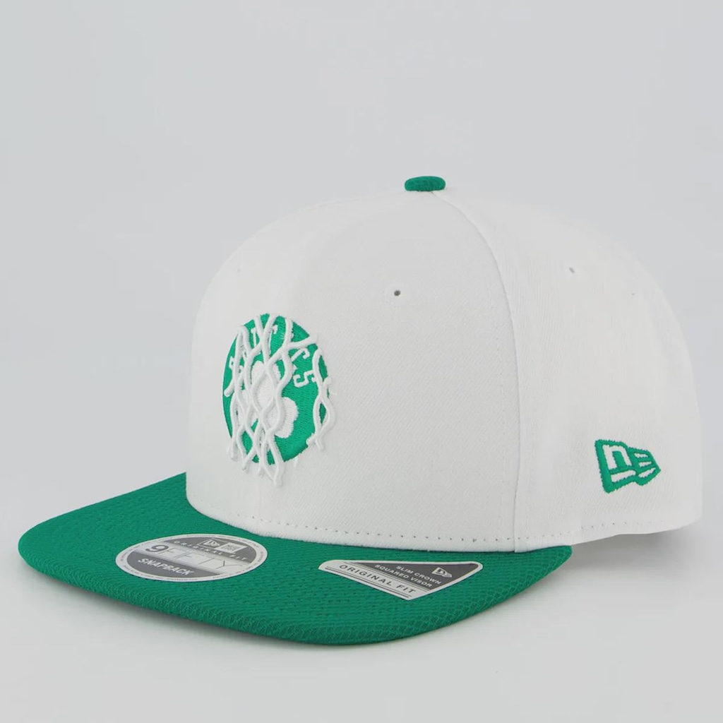 Boné Boston Adulto New Era Celtics Of SN Sport 950 Aba Reta