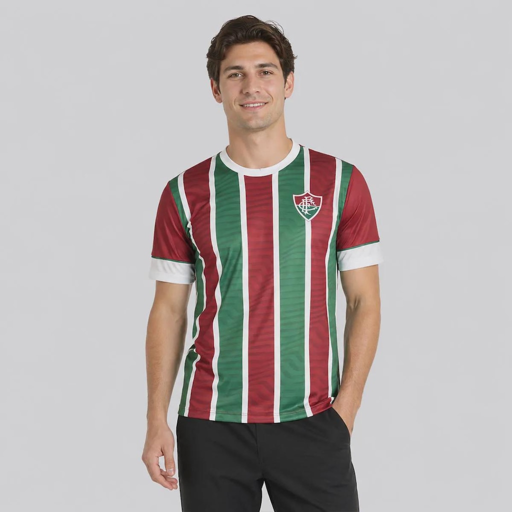 Camisa do Fluminense Chiado Grená 10 Ganso - Masculina