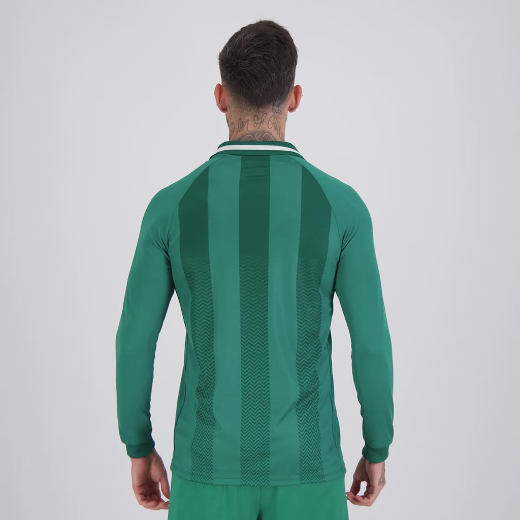 Imagem 4 do produto Camisa da Chapecoense I Manga Longa 2025 Kappa Masculina