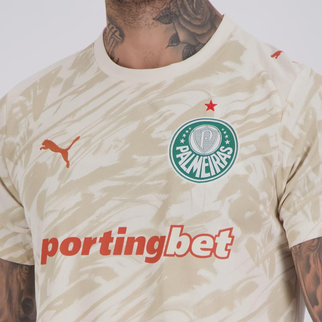 Imagem 5 do produto Camisa de Goleiro do Palmeiras II 2026 Puma Masculina