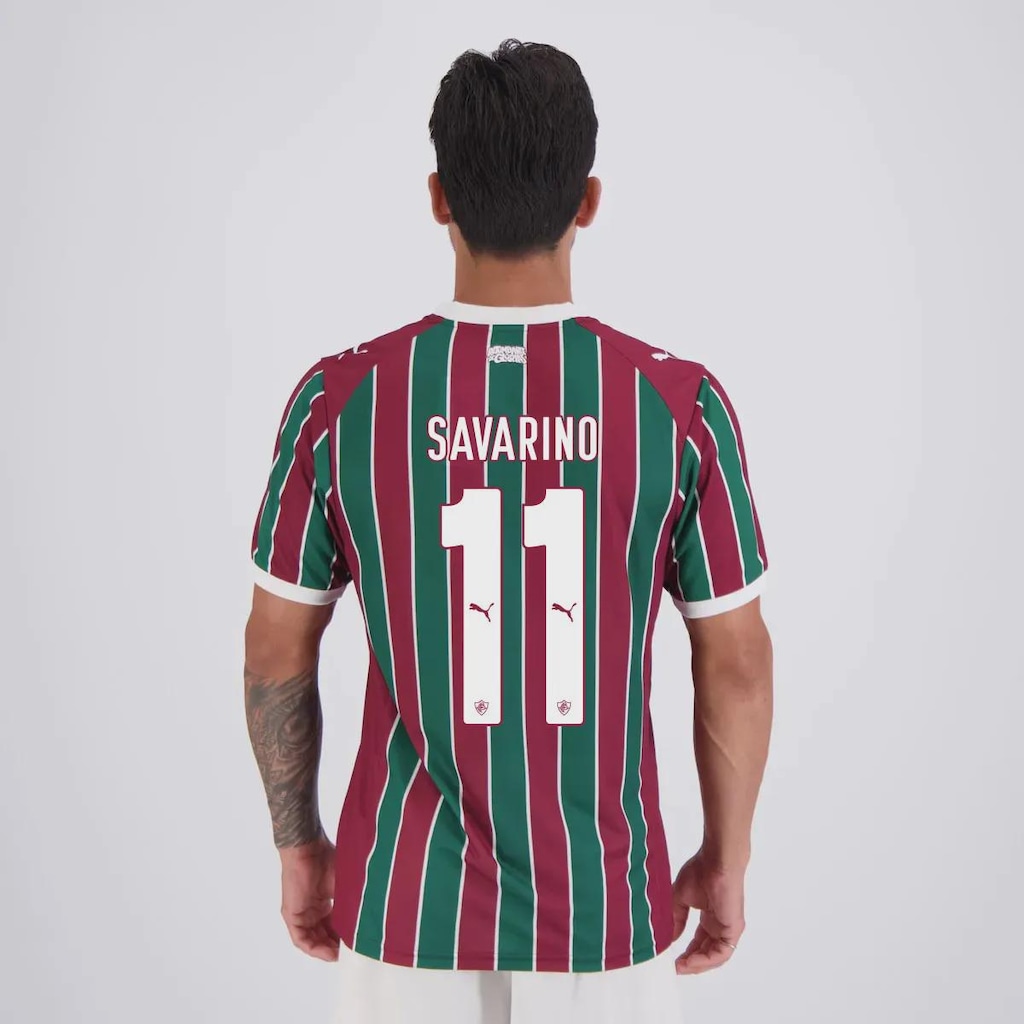 Camisa do Fluminense I 2026 11 Savarino Puma Masculina