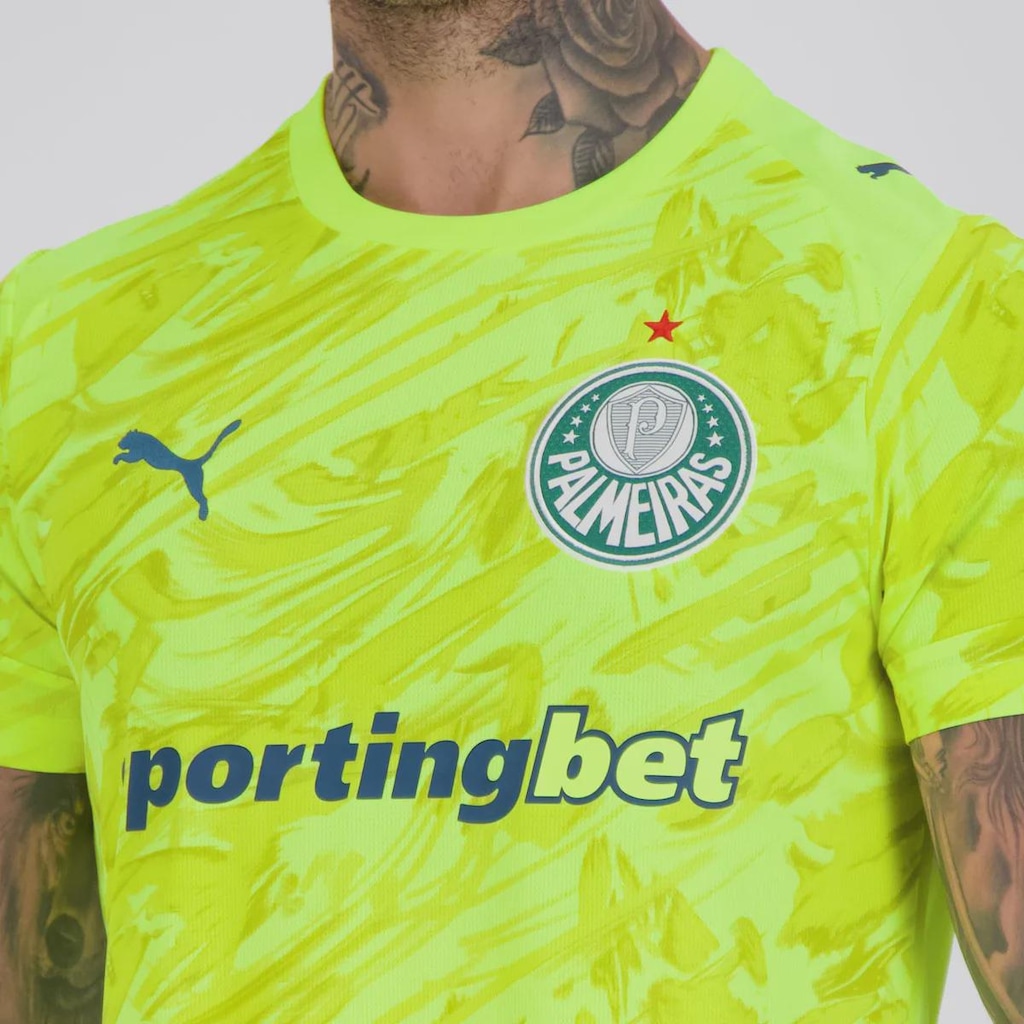 Imagem 5 do produto Camisa de Goleiro do Palmeiras III 2026 Puma Masculina