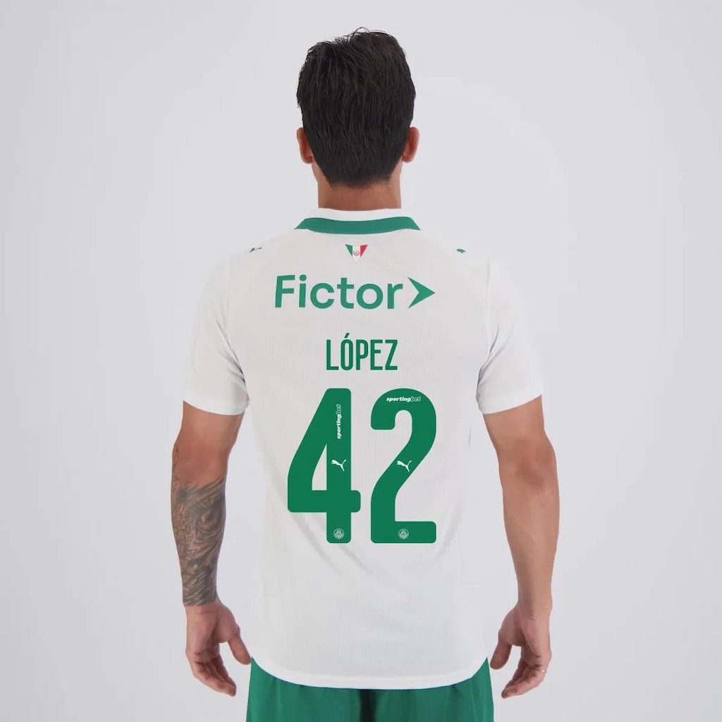 Camisa do Palmeiras II 26/27 42 López Puma Masculina