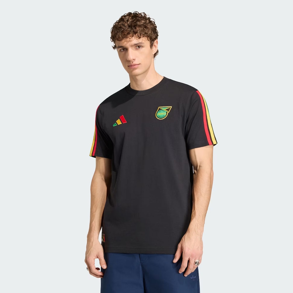Camiseta Adidas Jamaica DNA Masculina