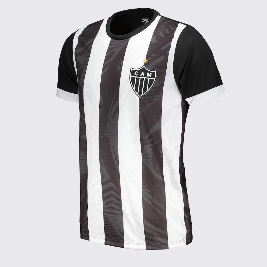 Imagem 2 do produto Camisa Atlético Mineiro Classic III Listrada Masculina
