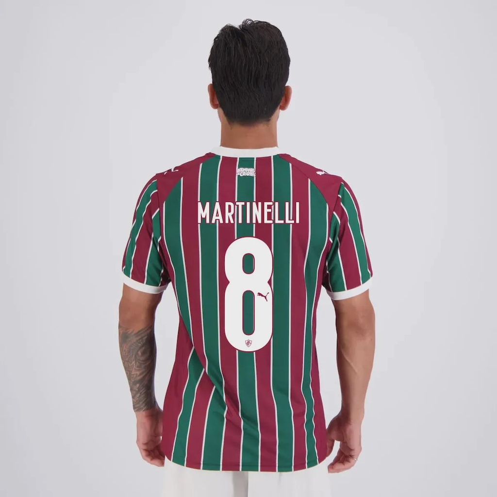 Camisa do Fluminense I 26/27 8 Martinelli Puma Masculina