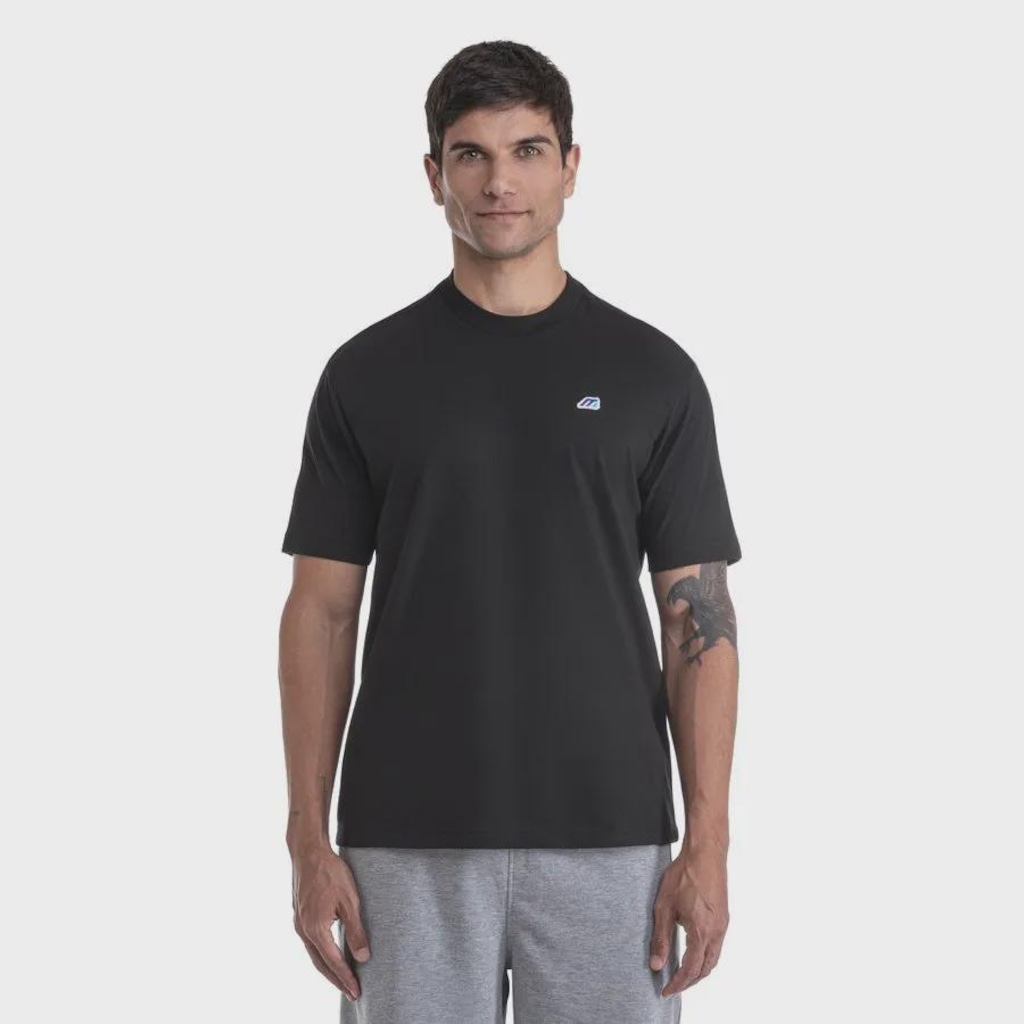 Camiseta Casual Mizuno Logo Masculina