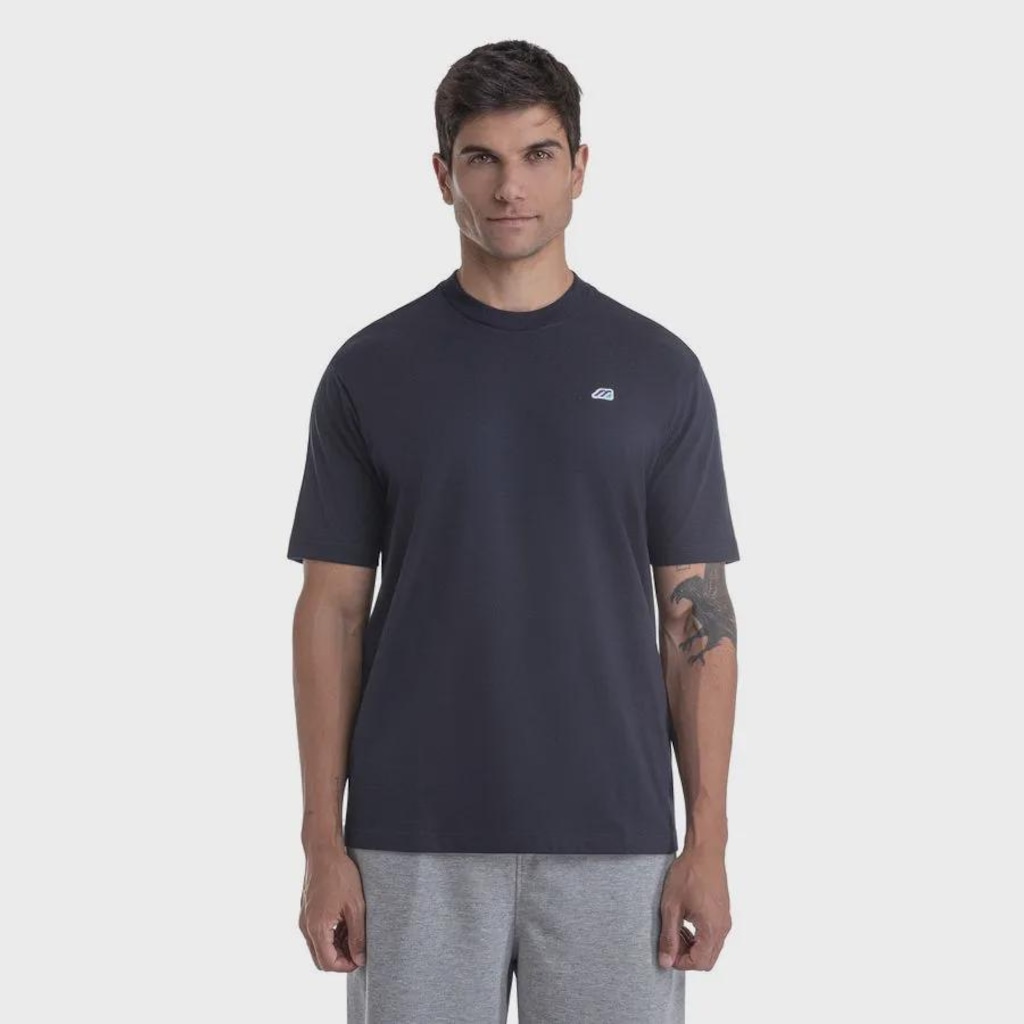 Camiseta Casual Mizuno Logo Masculina