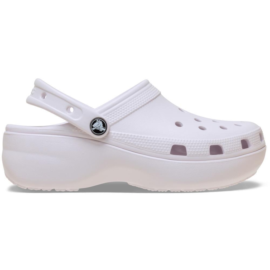 Sandália Crocs Classic Platform Clog Grape Ice Unissex