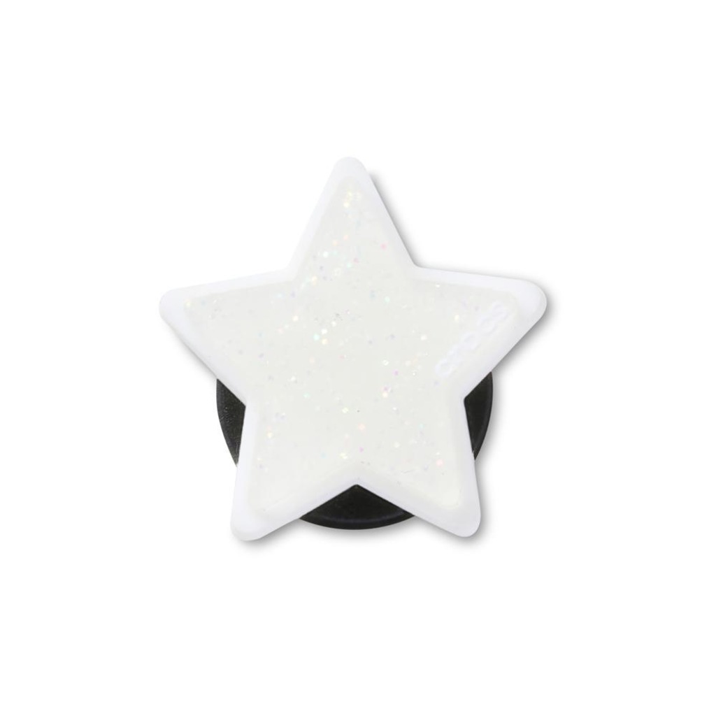 Jibbitz™ Estrela Brilhante De Prata Único - Unissex