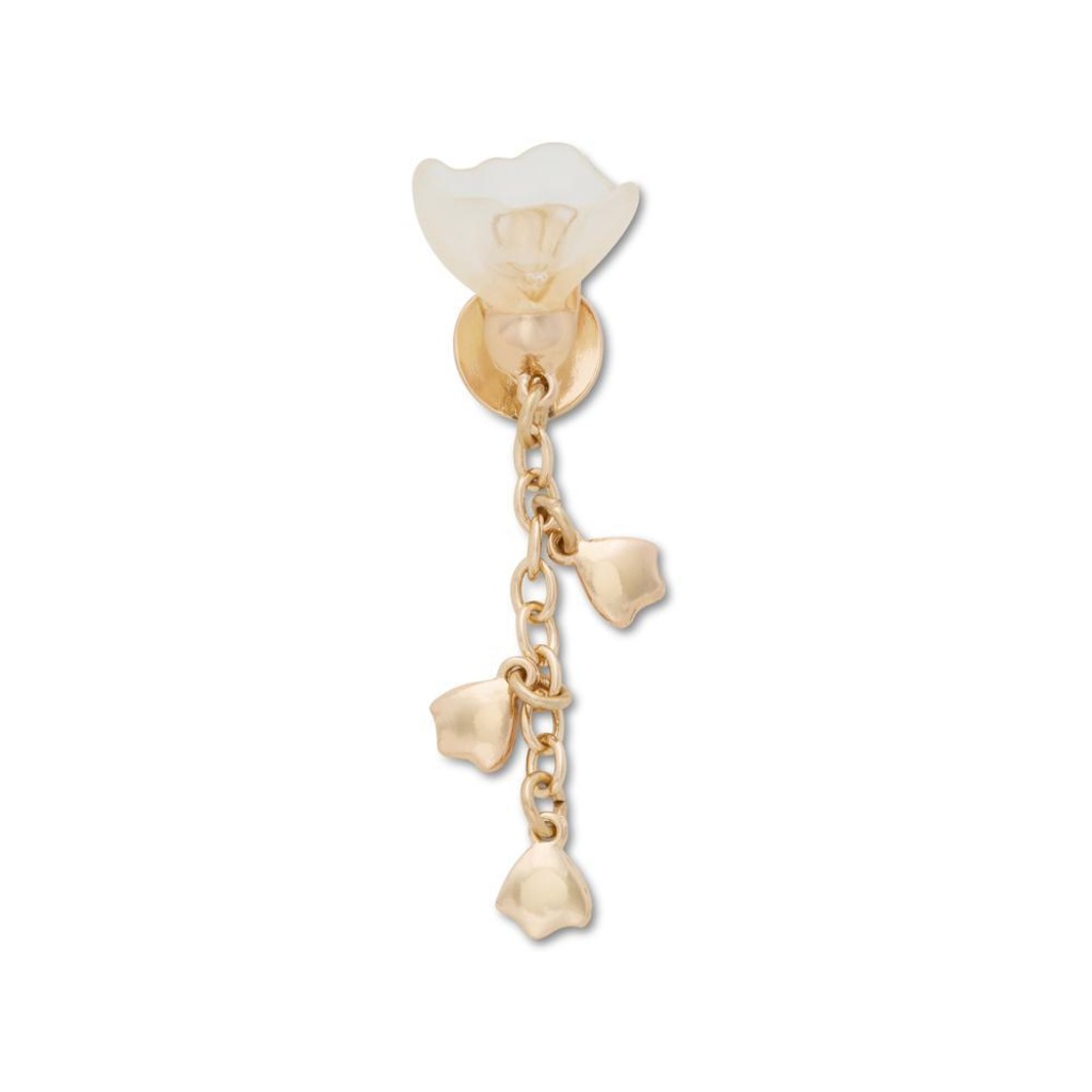 Jibbitz™ Pingente de Flor Branca Único - Unissex