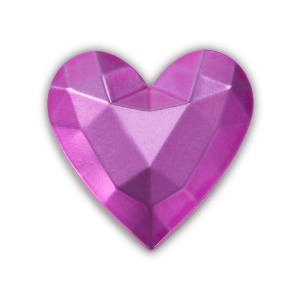 Jibbitz™ Coração Rosa
 UNICO - Unissex