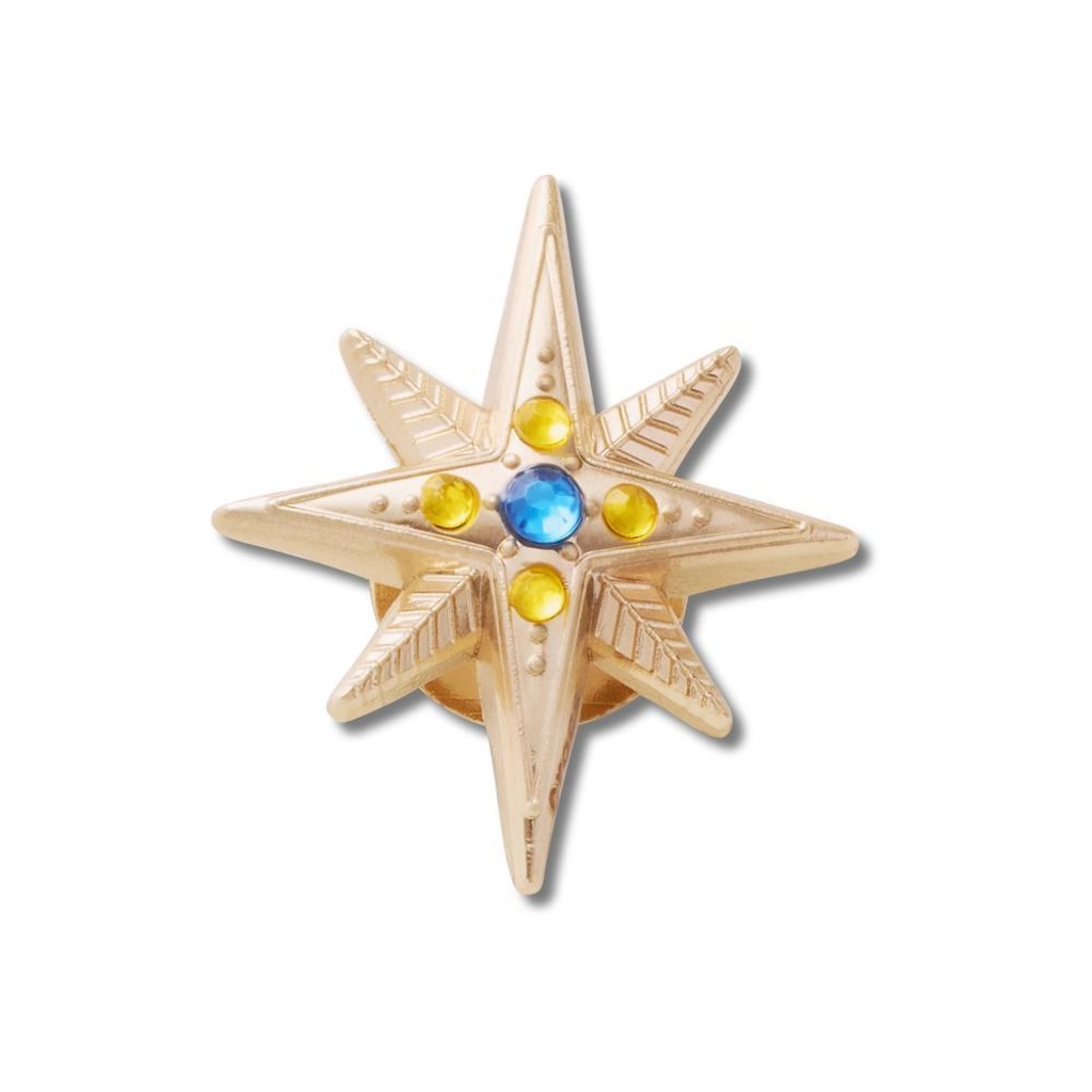 Jibbitz™ Estrela Celestial Com Gema Único - Unissex