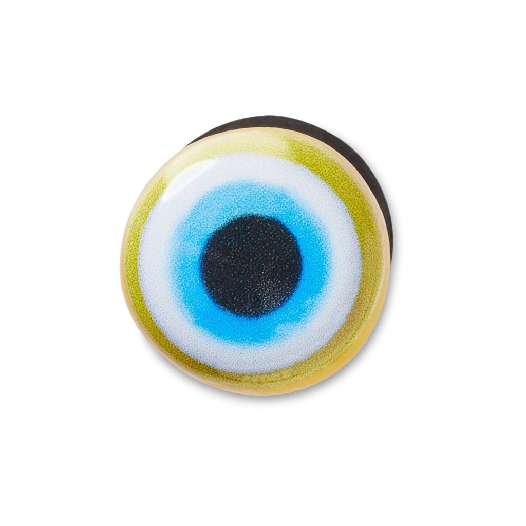 Jibbitz™ Olho Mal Azul e Dourado UNICO - Unissex