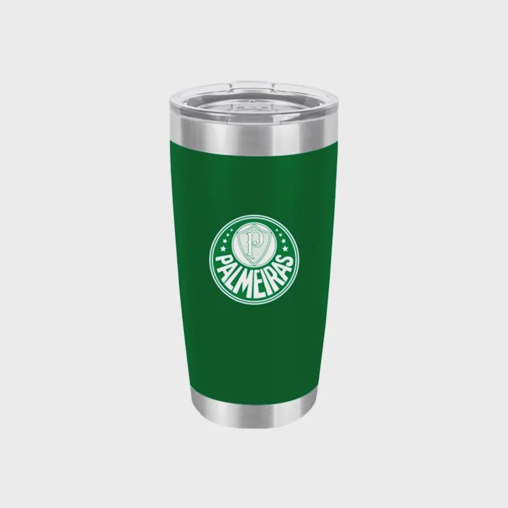 Copo Térmico Brasfoot Stone do Palmeiras 500ml