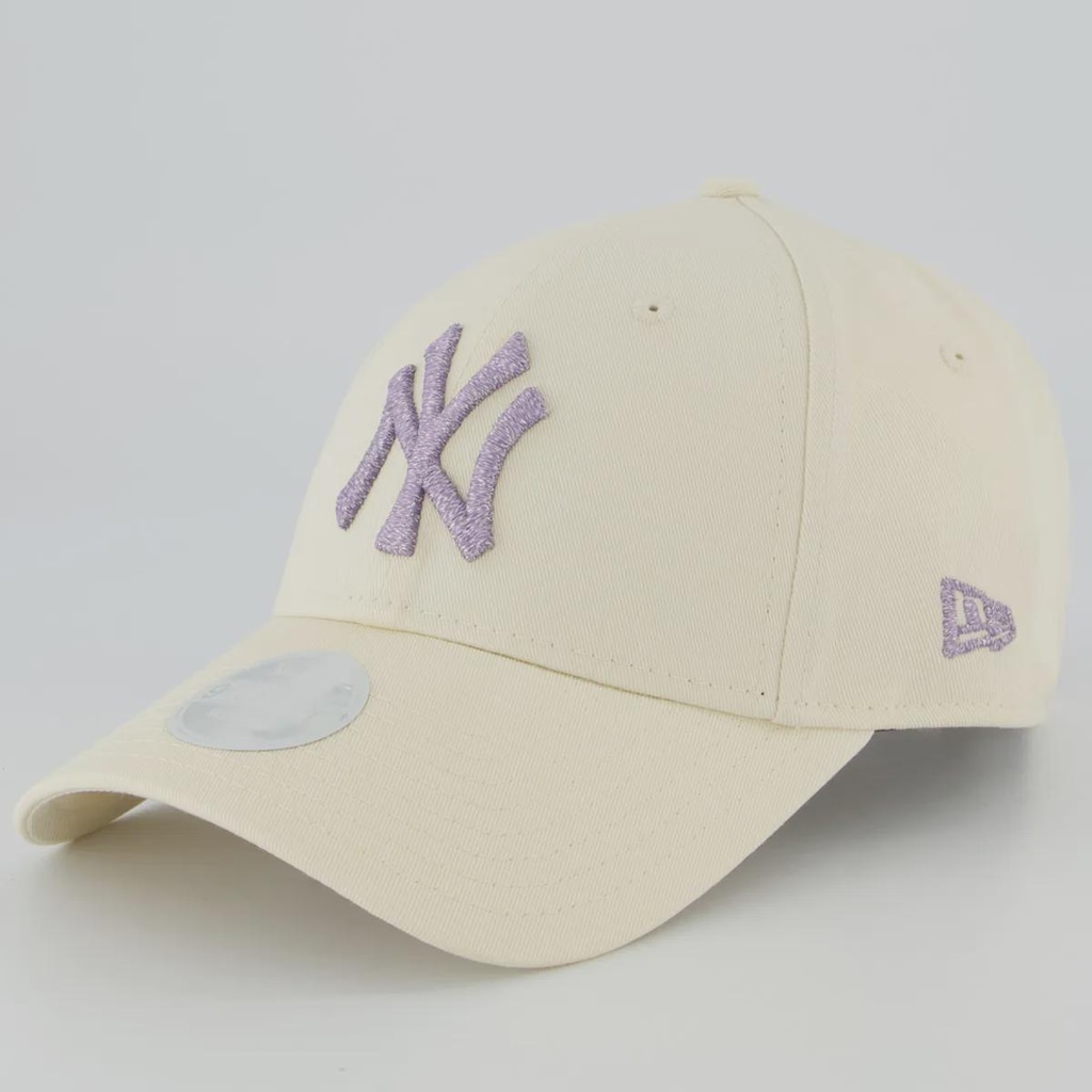 Boné New Era New York Yankees MLB Mettalic Logo 940 Feminino