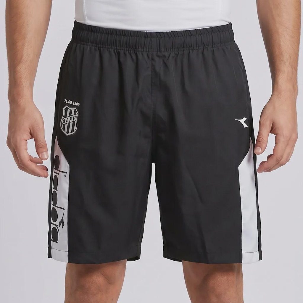 Bermuda Diadora Ponte Preta Comissão 2025 Masculina