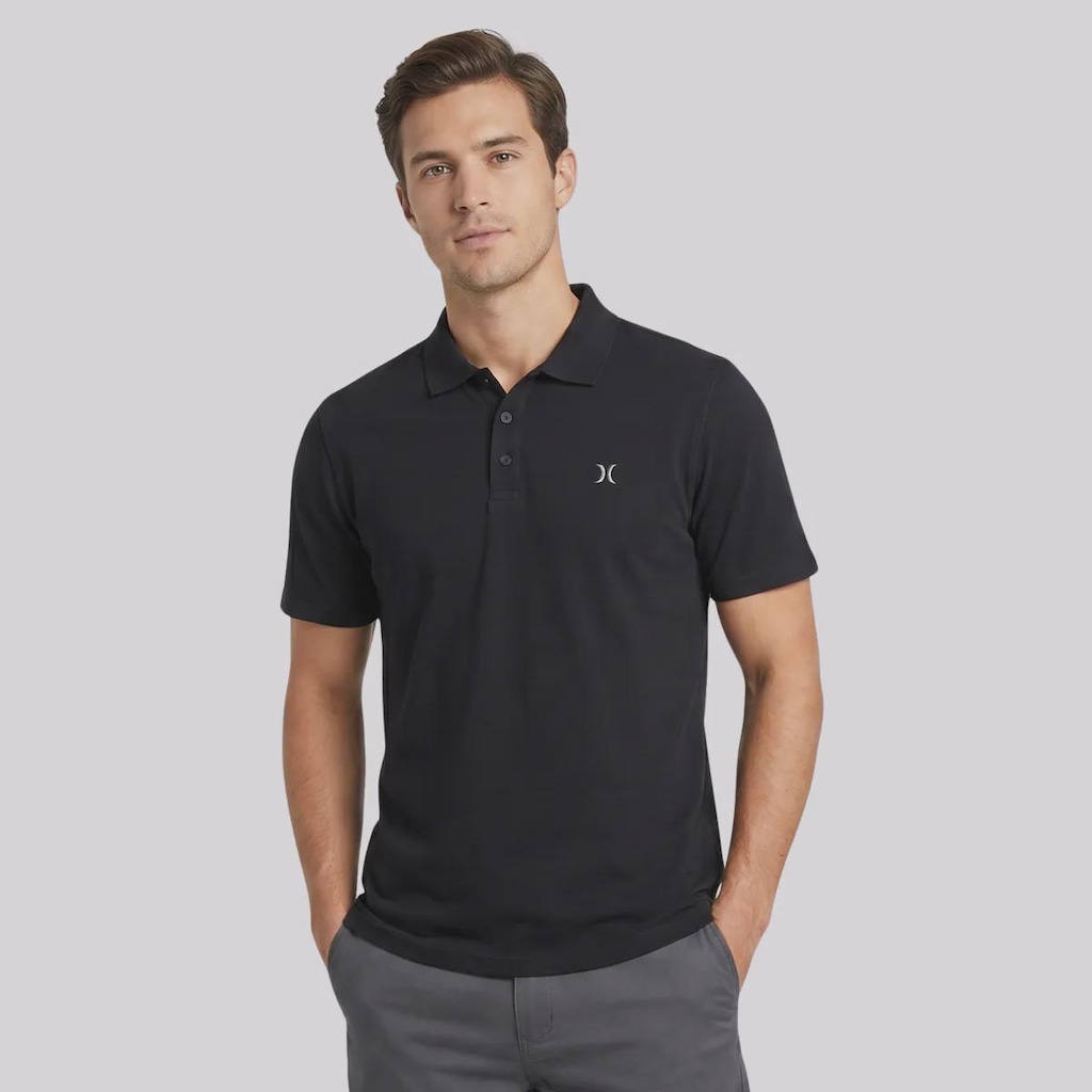 Camisa Polo Hurley Intro Masculina