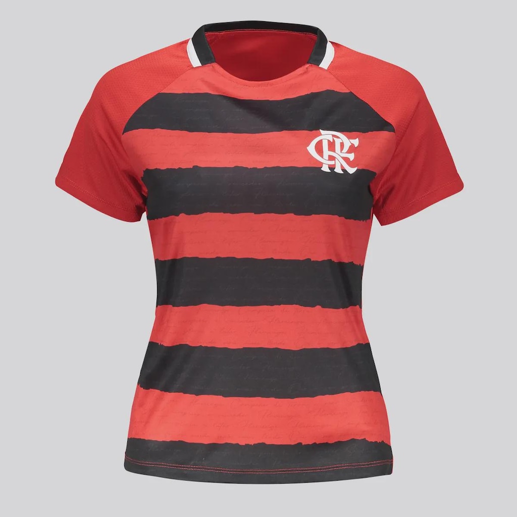 Imagem 5 do produto Camisa Flamengo Manto Listrada 10 De Arrascaeta Feminina