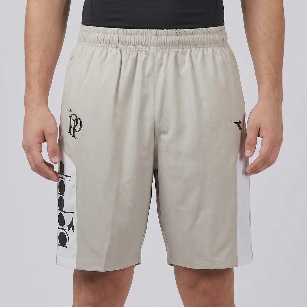Bermuda Diadora Ponte Preta Comissão 2025 Masculina