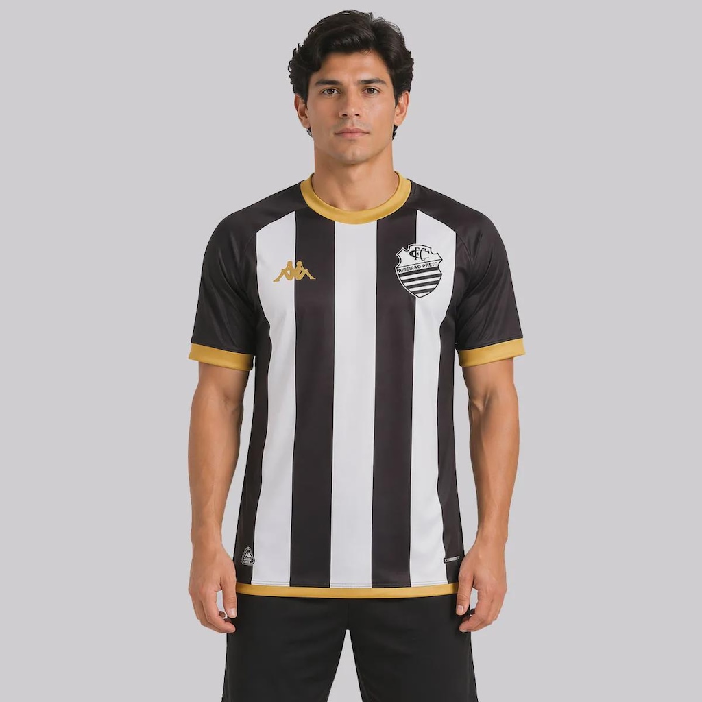 Camisa do Comercial de Ribeirão Preto II 26/27 Kappa Masculina