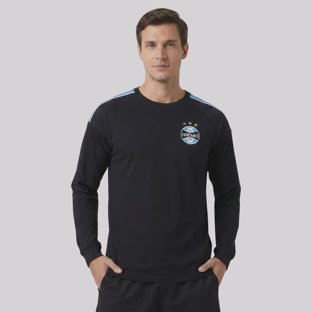 Camisa Grêmio Manga Longa Masculina
