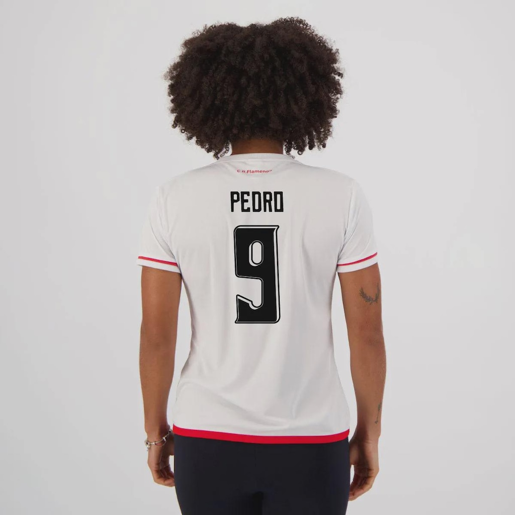 Camisa Flamengo Approval 9 Pedro Feminina