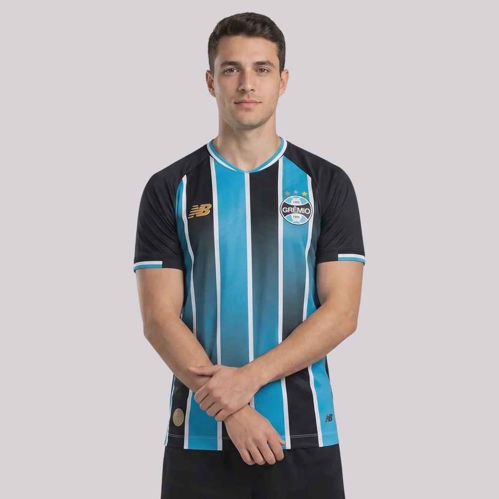 Camisa do Grêmio I 26/27 Jogador New Balance Masculina