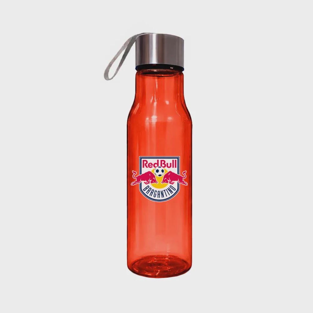 Garrafa Wood Escudo Red Bull Bragantino 600ml