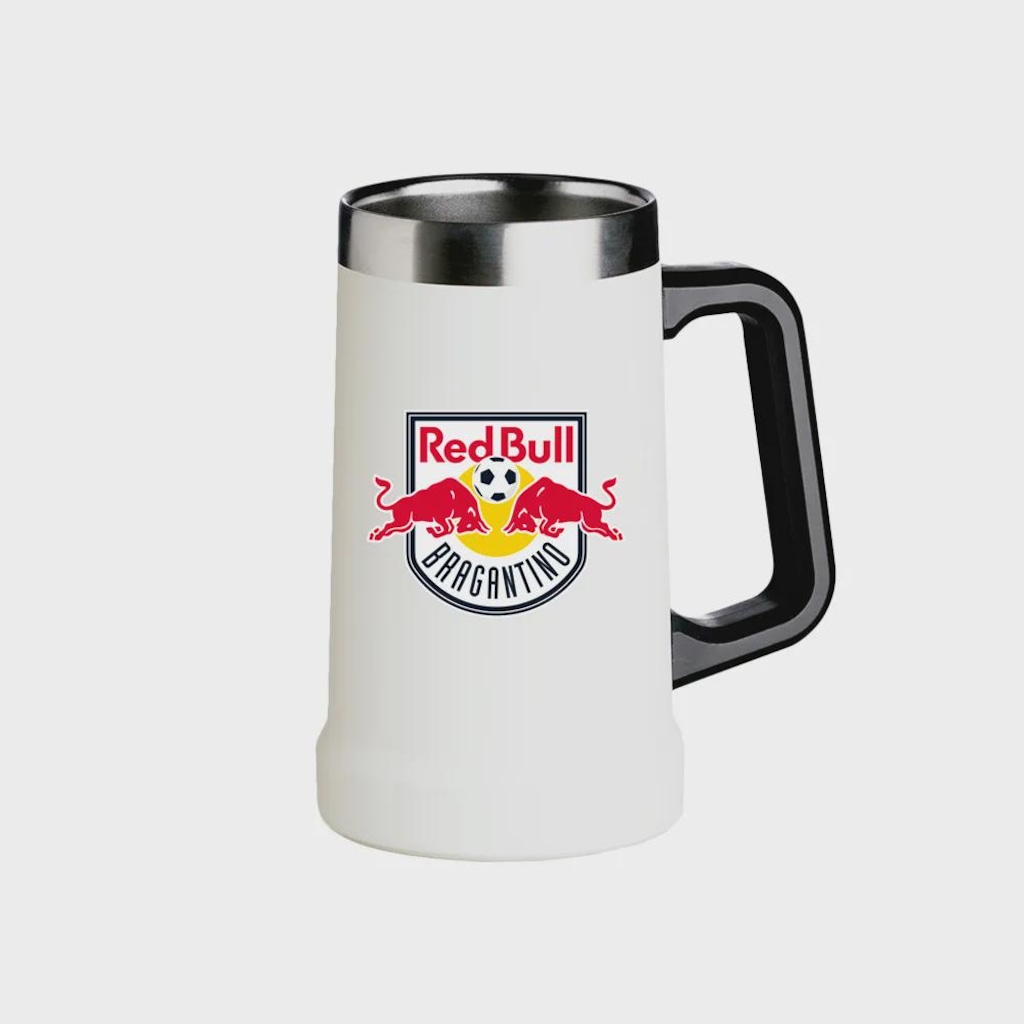Caneca Térmica Wood Escudo Red Bull Bragantino 700ml