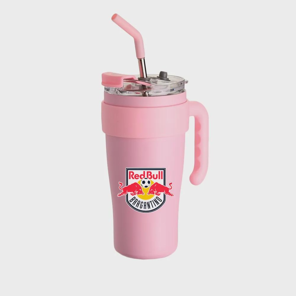 Caneca Térmica Wood Red Bull Bragantino 800 ml