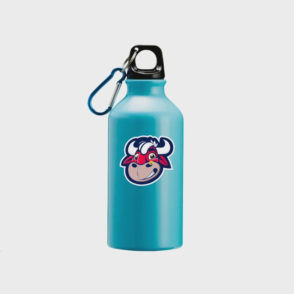 Garrafa Wood Red Bull Bragantino com Mosquetão 420ml