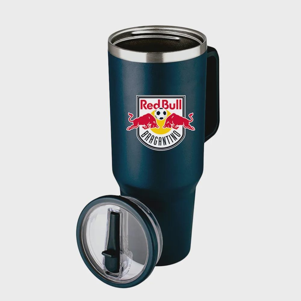 Copo Térmico Wood Red Bull Bragantino - 1,2 Litros