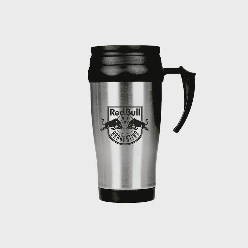 Caneca Wood Escudo Red Bull Bragantino 400ml