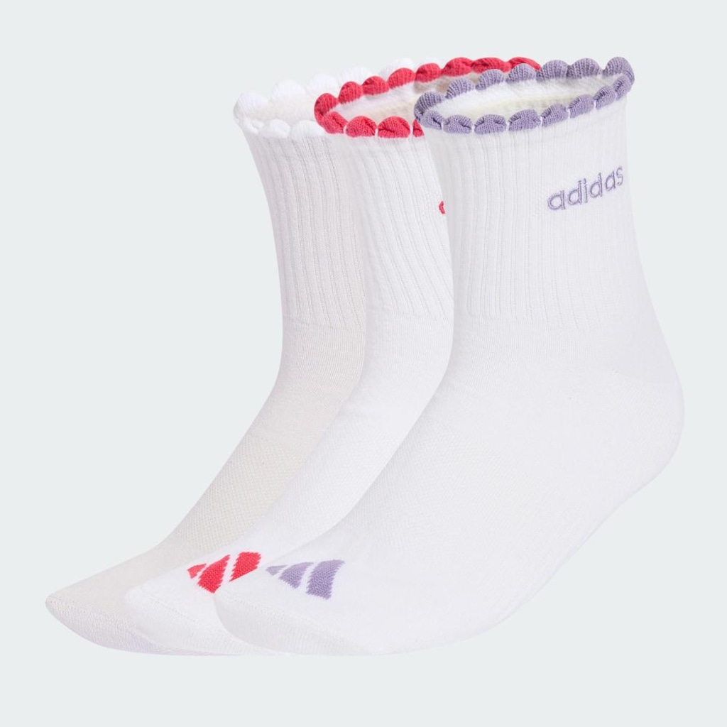 Imagem 3 do produto Kit Meias Cano Médio adidas com 3 Pares Feminino