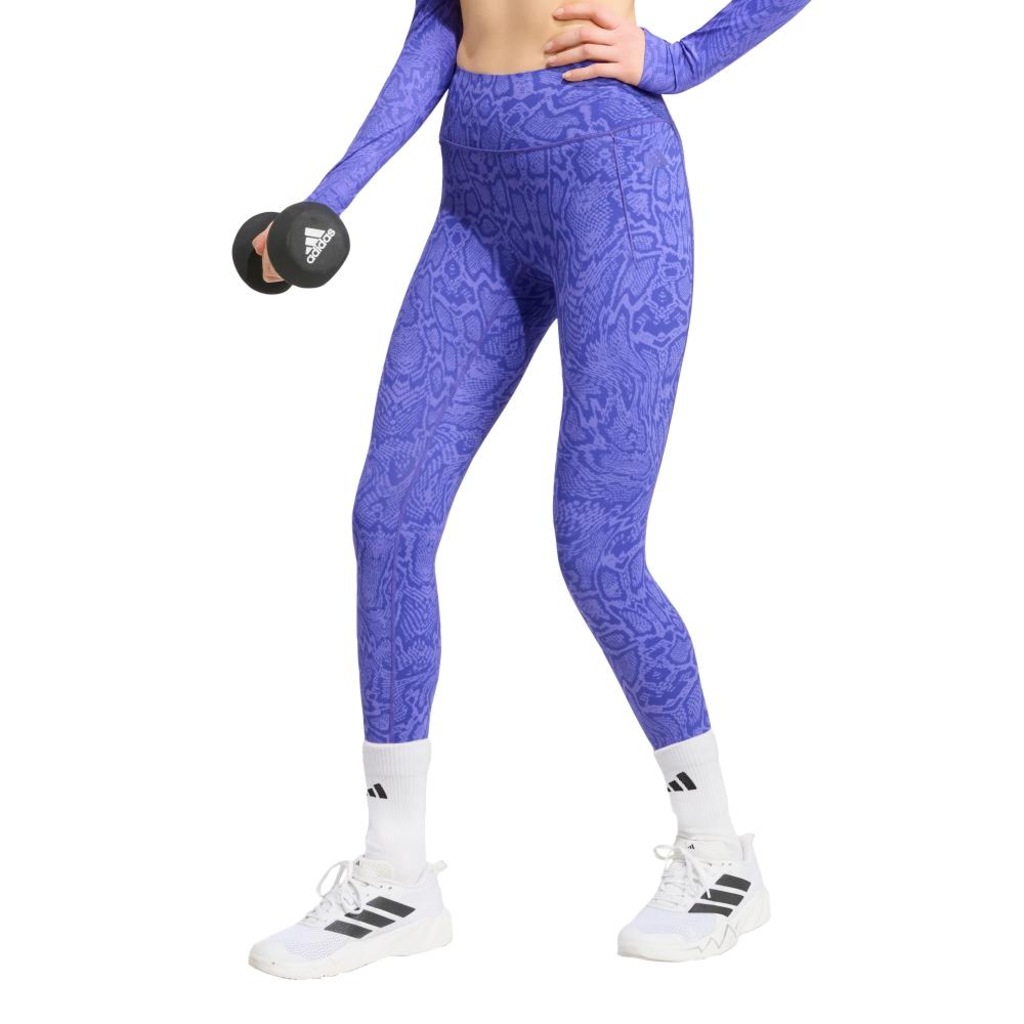 Calça Legging adidas Optime PrimeLift Snake 7/8 Feminina