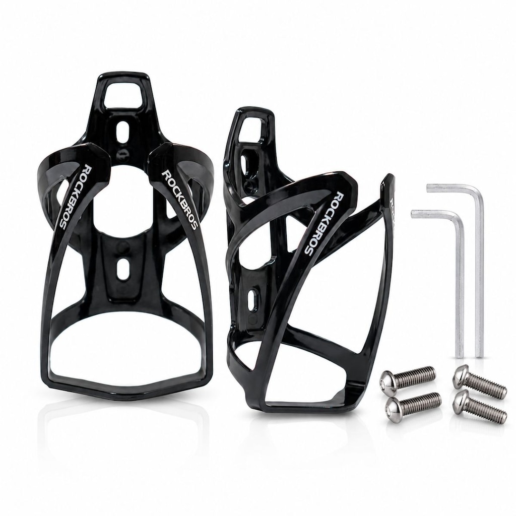 Kit 2 Suportes Garrafa Caramanhola Rockbros Nylon Mod 07