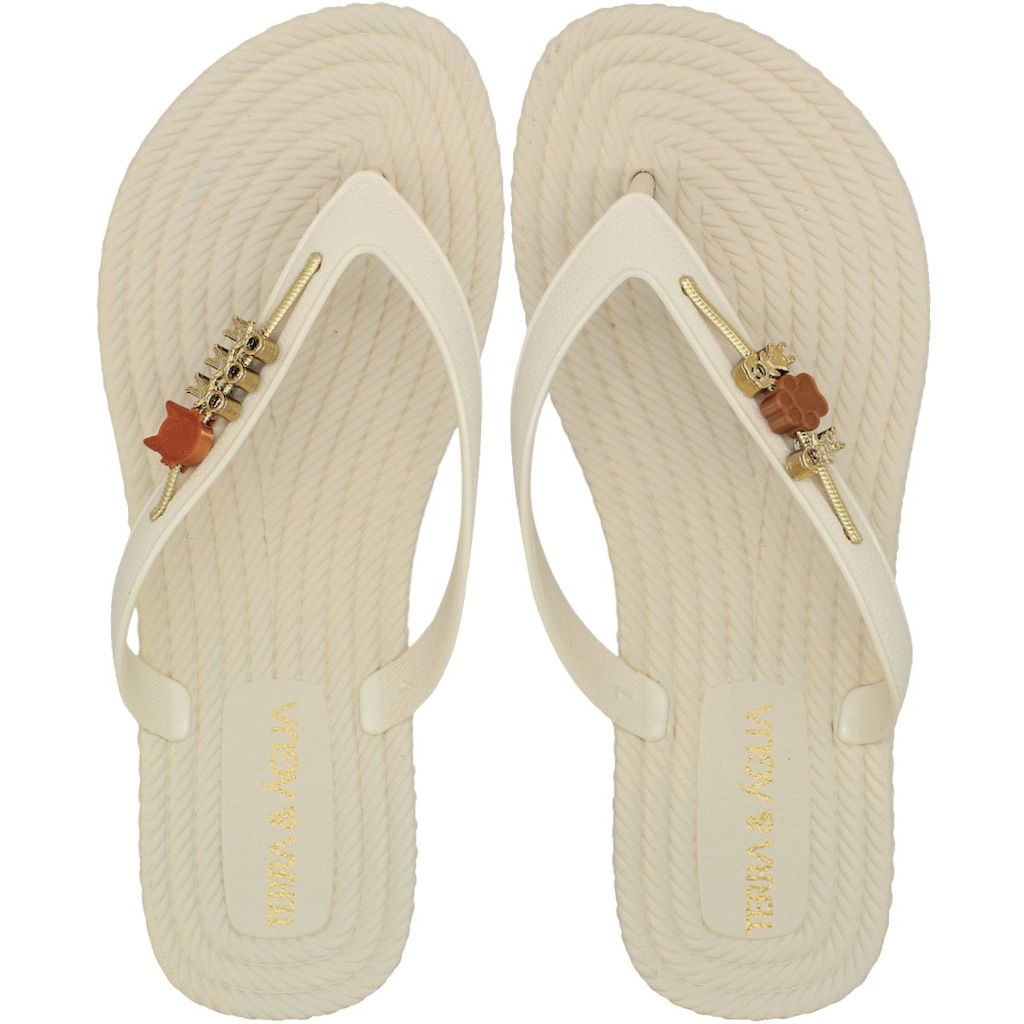 Chinelo de Dedo Texturizado - Feminino