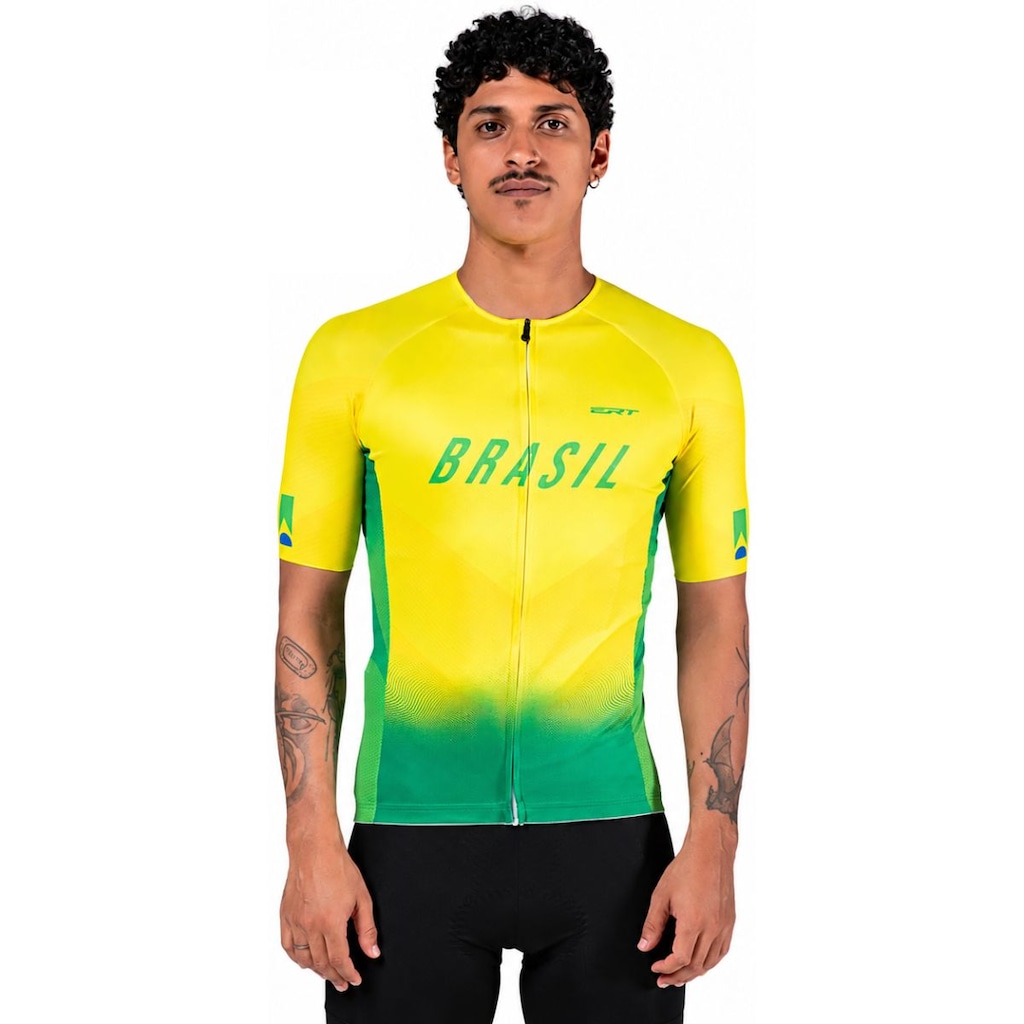 Camisa Ciclismo ERT New Elite Brasil 2.0 - Unissex