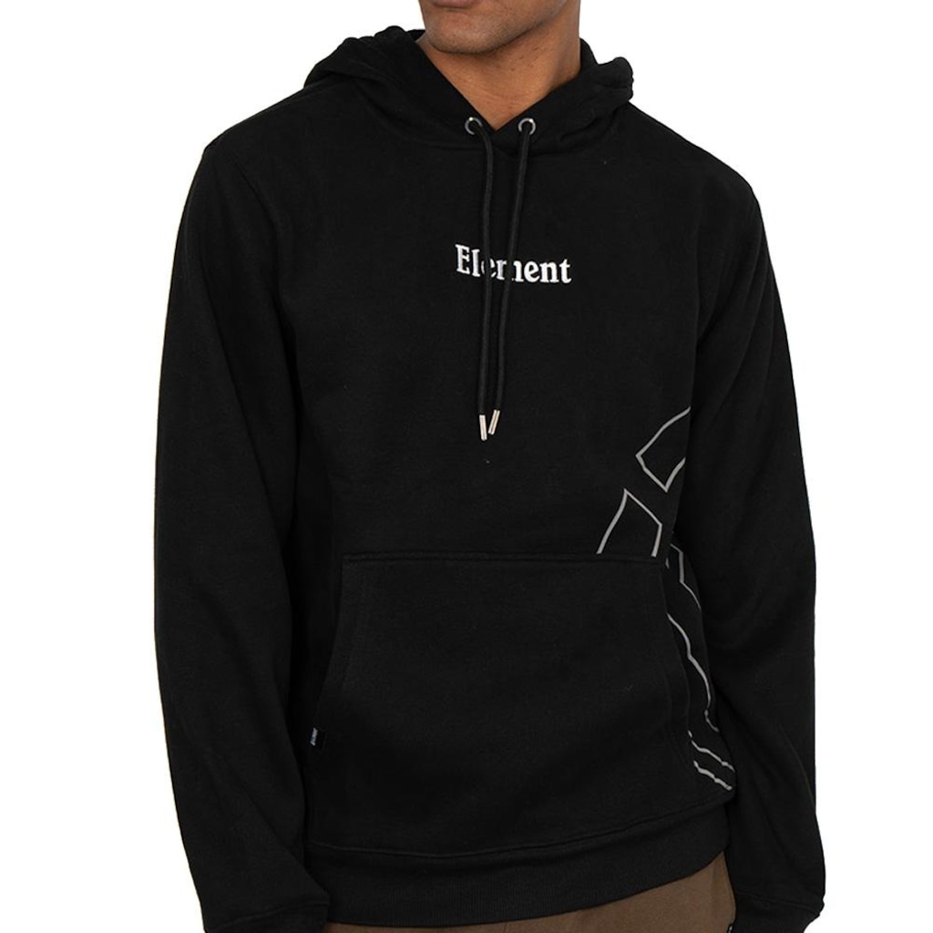 Moletom Element Canguru Outline - Masculino