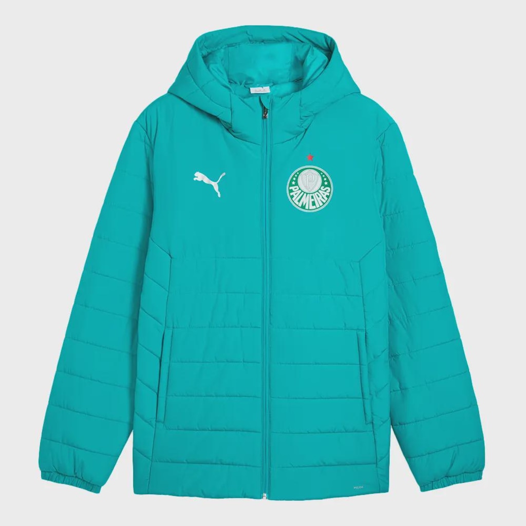 Jaqueta do Palmeiras Training Padded 26 Puma Masculino