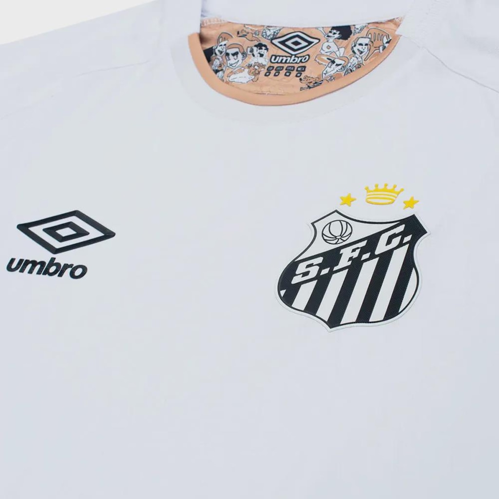 Imagem 3 do produto Camisa do Santos Oficial 1 2026 Umbro Feminina - Jogadora