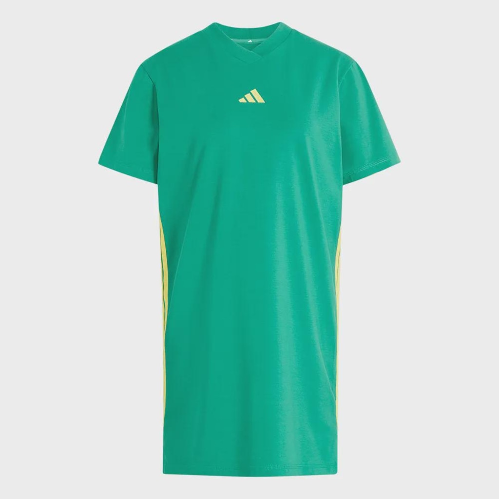 Vestido adidas Essentials 3 Listras Feminino