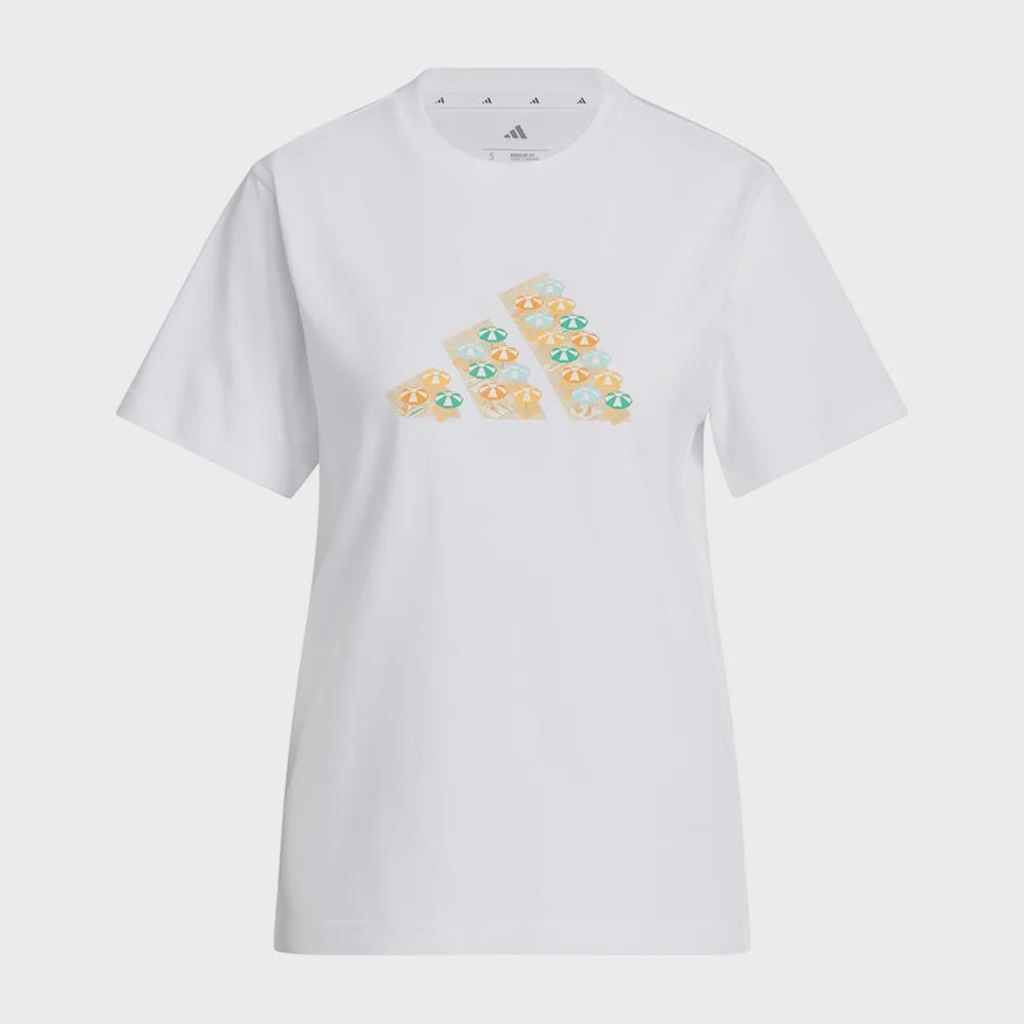 Camiseta adidas Umbrellas Big Logo Feminina