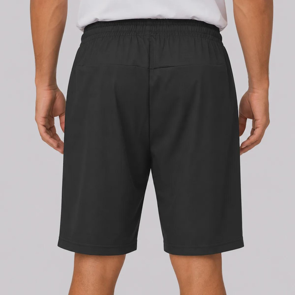 Imagem 3 do produto Bermuda Corinthians Logo Bordado All Black Masculina